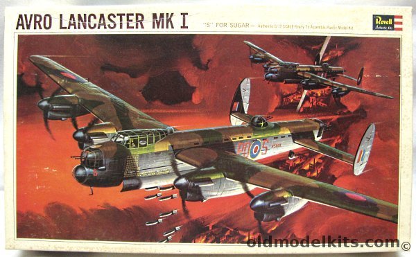 Revell 1/72 Avro Lancaster MKI - S For Sugar or Q for Queenie, H207-200 plastic model kit